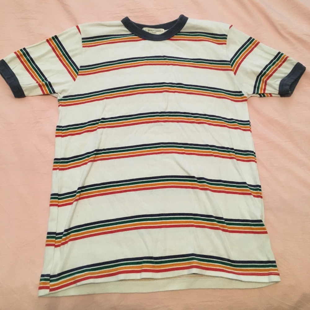 Rainbow Ringer Tee
